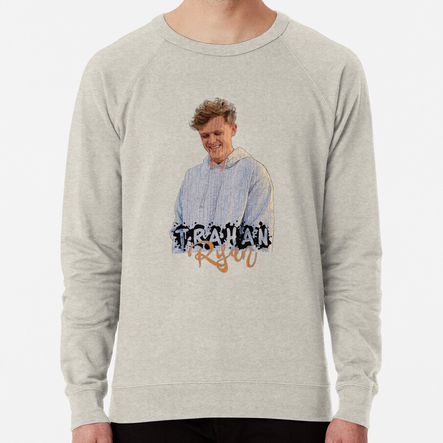 ssrcolightweight sweatshirtmensoatmeal heatherfrontsquare productx1000 bgf8f8f8 32 - Ryan Trahan Fans